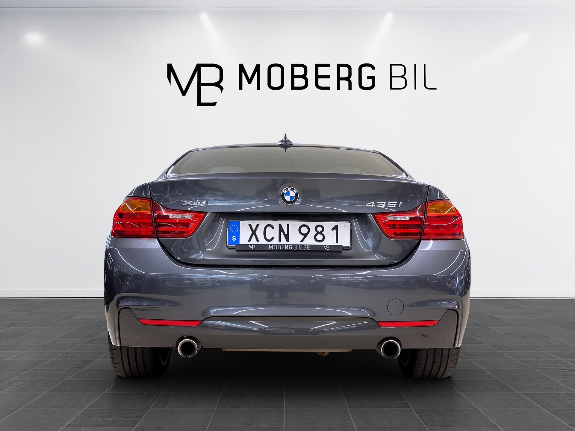 BMW 435i xDrive Coupé 306hk Helg på Moberg! M Sport Shadow Line Skinn