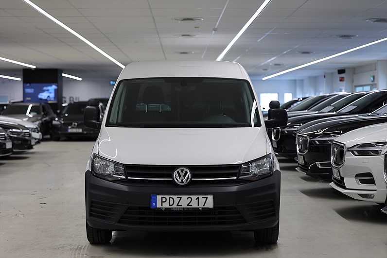 Volkswagen Caddy 2.0 TDI DSG Vst-inrett Värmare med fjärr Bluetooth MOMS