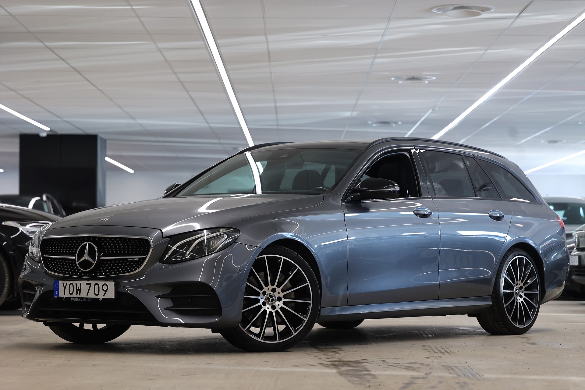 Mercedes-Benz E 200 T d 150hk AMG Pano 360° Alcantara Night Paket