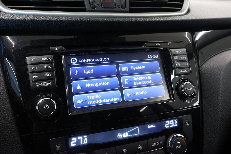 Nissan Qashqai 1.2 DIG-T XTRONIC-CVT 115hk Keyless Navi 360°