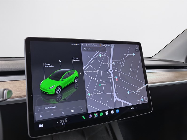 Tesla Model Y Long Range 514hk Helg på Moberg! Pano Läder Navi B-Kamera