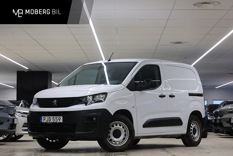 Peugeot e-Partner L1 136hk V-inrett Drag Navi CarPlay MOMS