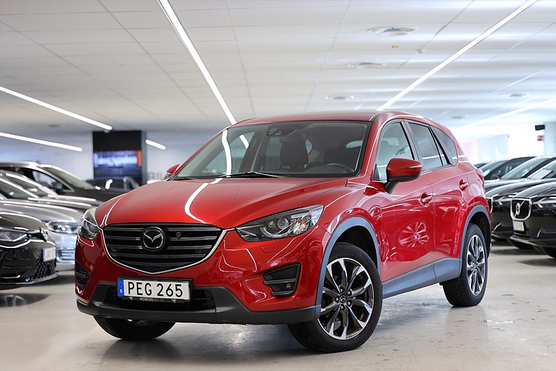 Mazda CX-5 2.5 AWD 192hk Optimum BOSE Drag Navi Läder