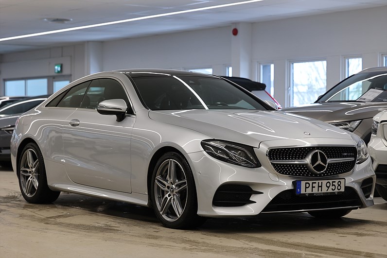 Mercedes-Benz E 200 Coupé 184hk *Kampanj!* AMG Line Pano Navi