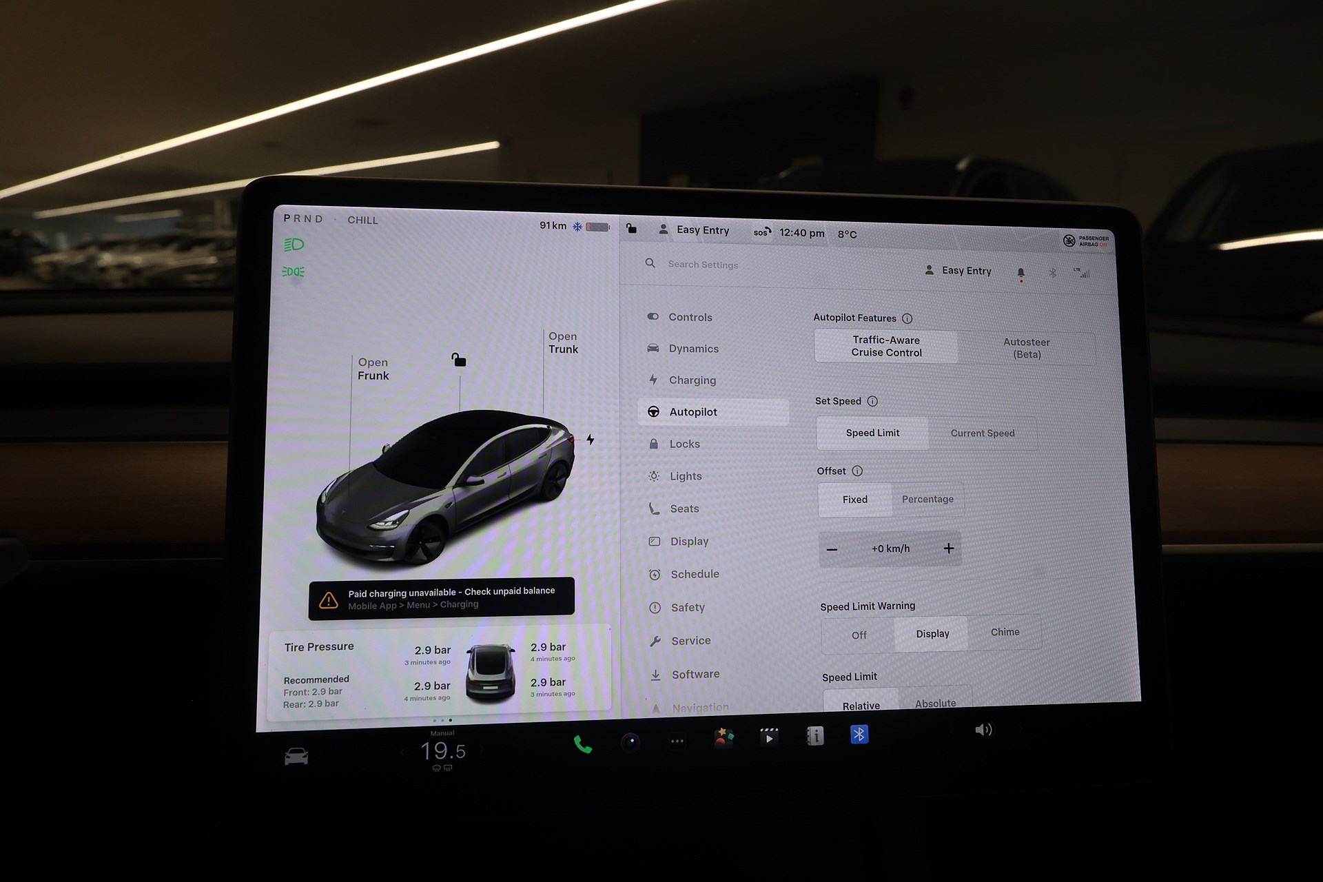 Tesla Model 3 Long Range AWD 440hk AP Pano Läder