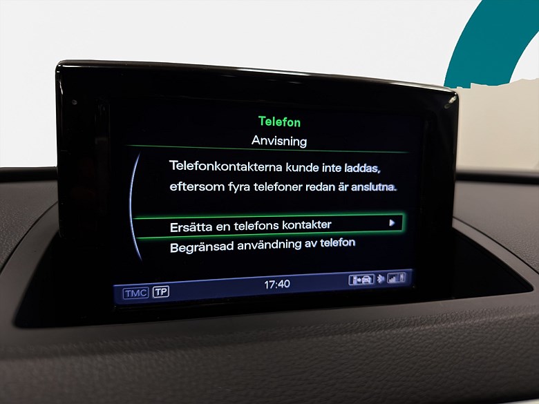 Audi Q3 2.0 TFSI quattro Panorama Navi Drag 2014, silver – bild 14 av 25, begagnad hos Niber i Järfälla