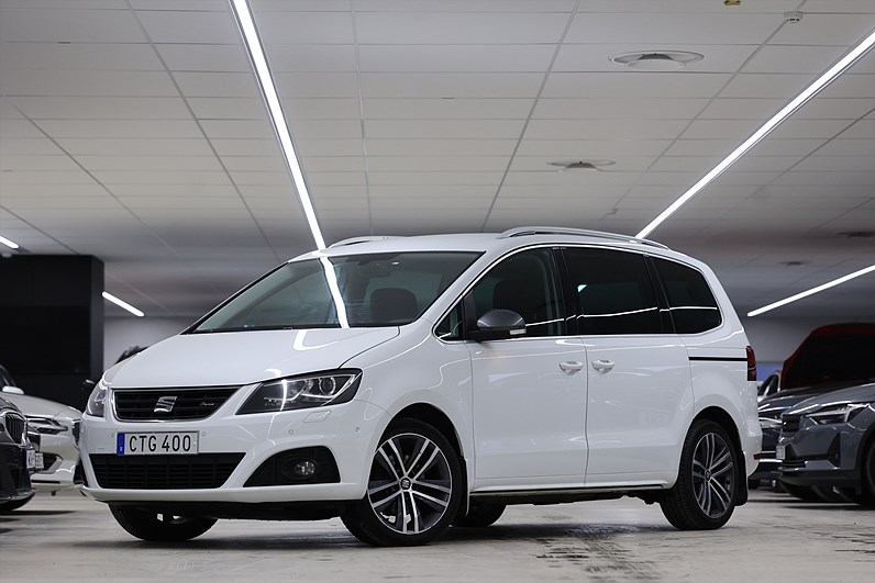SEAT Alhambra 2.0 TDI 4Drive 184hk FR-Line Navi Drag Värmare