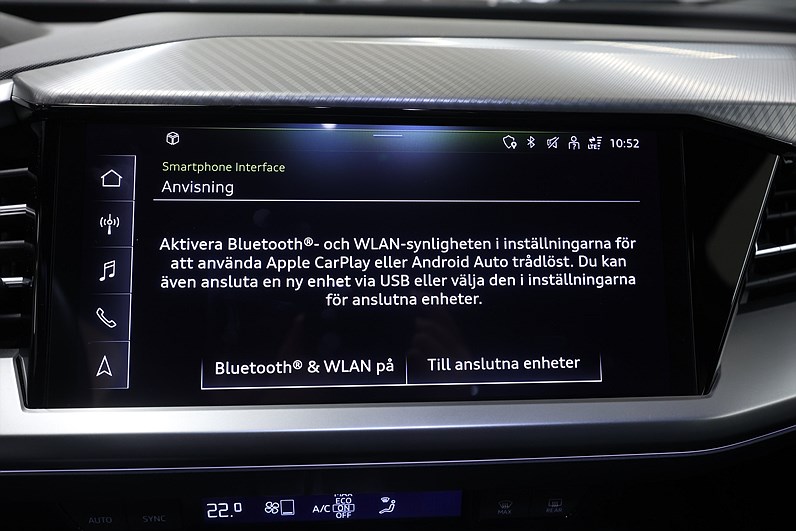 Audi Q4 40 e-tron 204hk *Hjulkampanj!* B-kamera Navi Värmare Black pkt