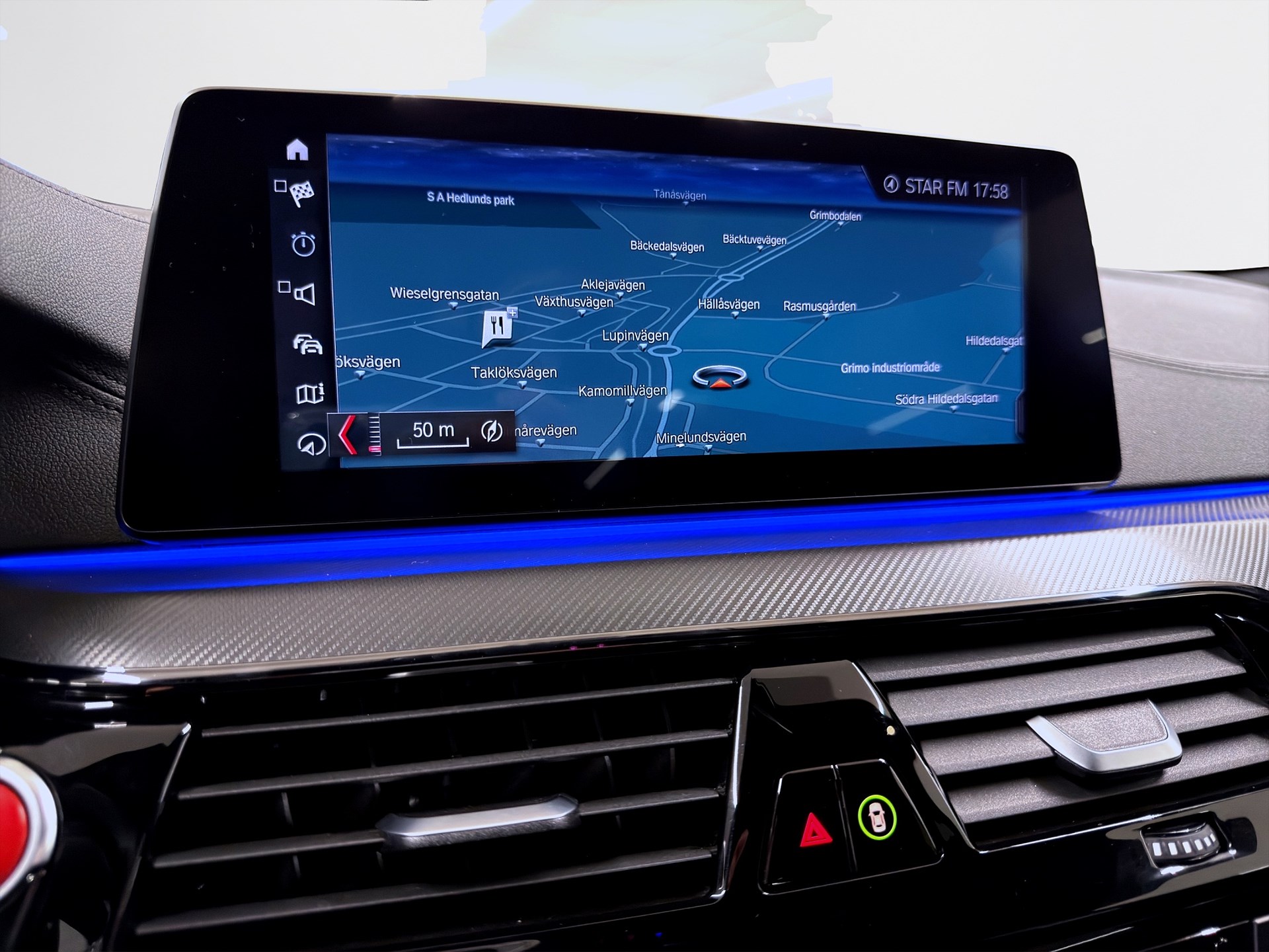 BMW M5 600hk M Sport HUD H/K 360 Kolfiber Merino