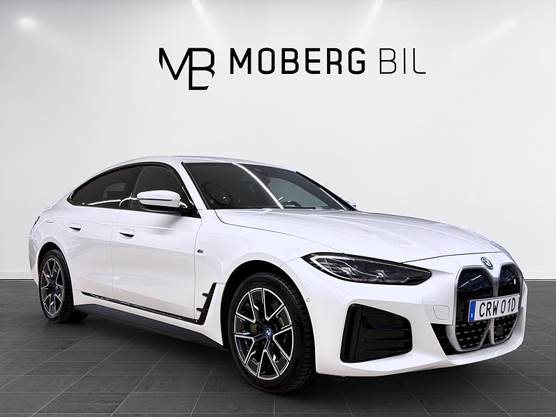 BMW i4 eDrive40 340hk Helg på Moberg! M Sport H&K 360 Läder