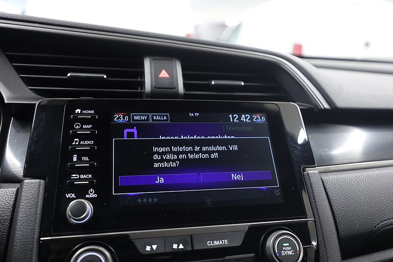 Honda Civic 1.0 126hk Elegance B-kamera Navi