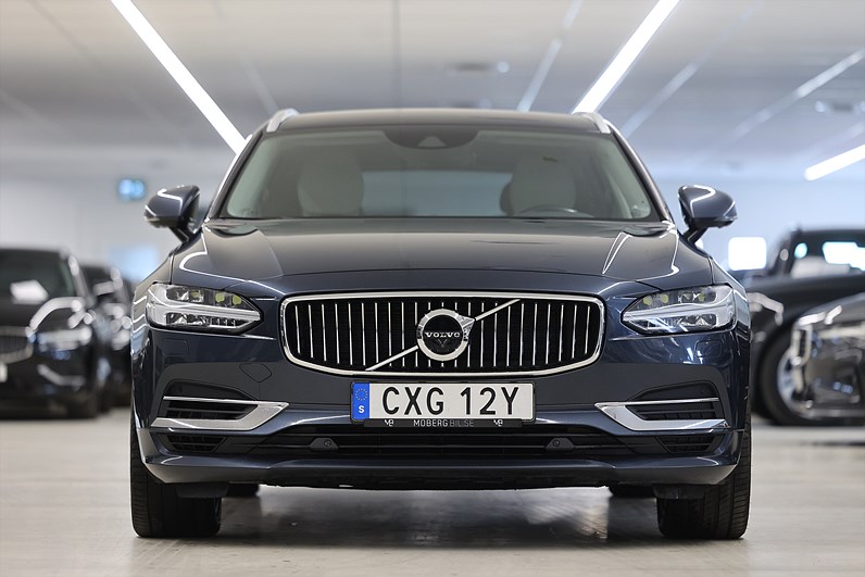 Volvo V90 T8 Twin Engine 392hk Inscription Läder HUD H/K 360 Drag