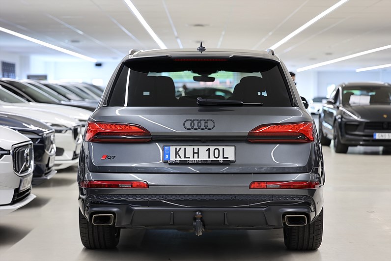 Audi Q7 60 TFSI e quattro S-line 490hk Svart Optik Drag Leasbar