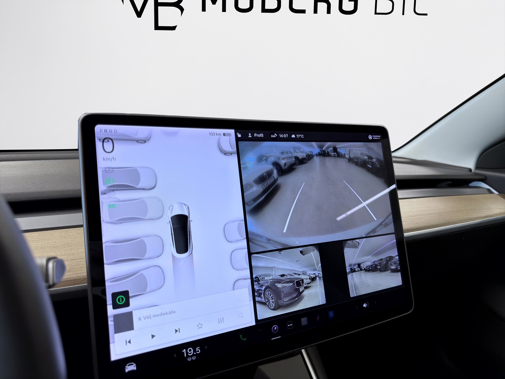 Tesla Model 3 Long Range 440hk Helg på Moberg! Pano B-Kamera