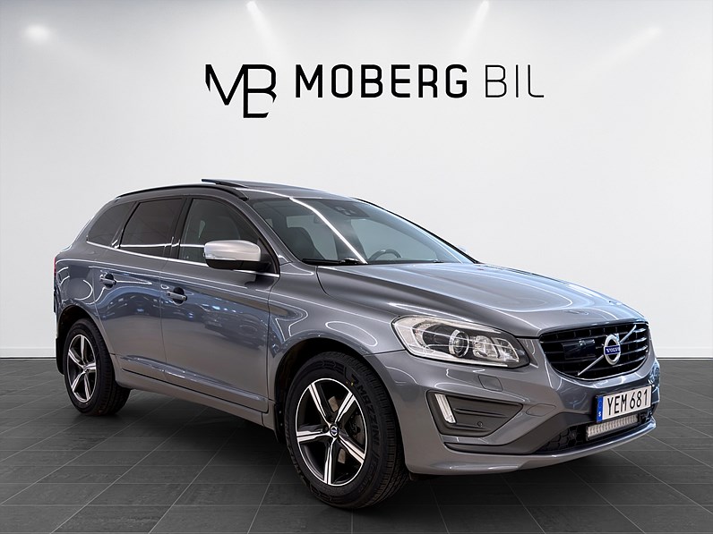 Volvo XC60 D4 AWD 190hk R-Design Navi Drag Pano B-Kamera