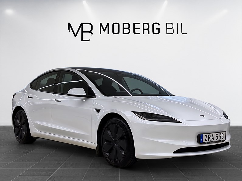 Tesla Model 3 Standard Range 283hk Läder Pano Navi B-Kamera