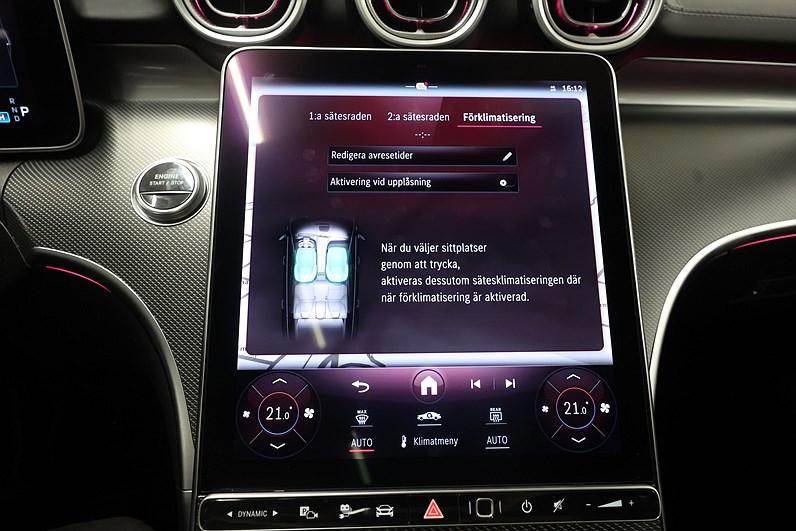 Mercedes-Benz C 300 T e 313hk *Hjulkampanj!* AMG Bur Pano HUD