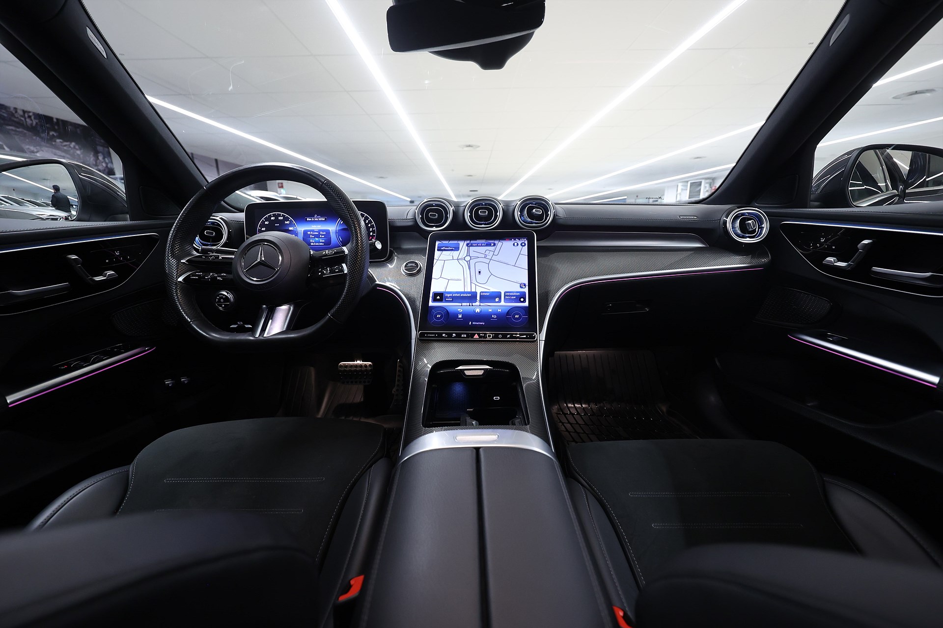 Mercedes-Benz C 300 e 313hk AMG 360 Pano Värmare Navi