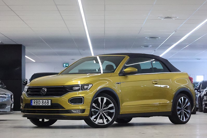 Volkswagen T-Roc Cabriolet 1.5 TSI 150hk R Line Läder Beats B-Kamera