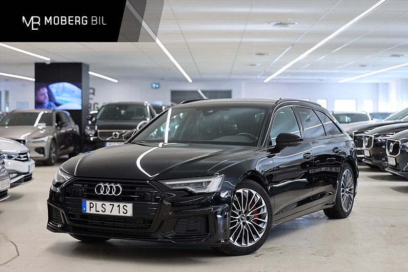 Audi A6 Avant 55 TFSI e Q S Line Svart Optik Drag Cockpit MOMS