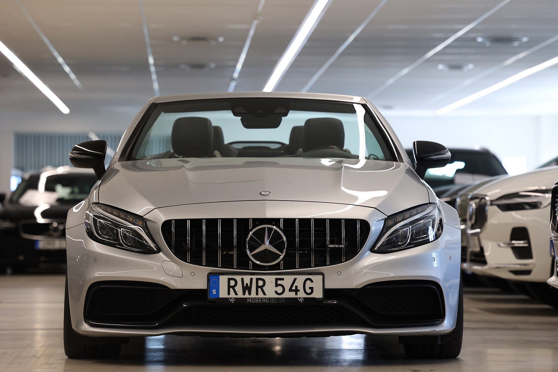 Mercedes-Benz AMG C 63 S Cab 510hk Performance Burmester HUD