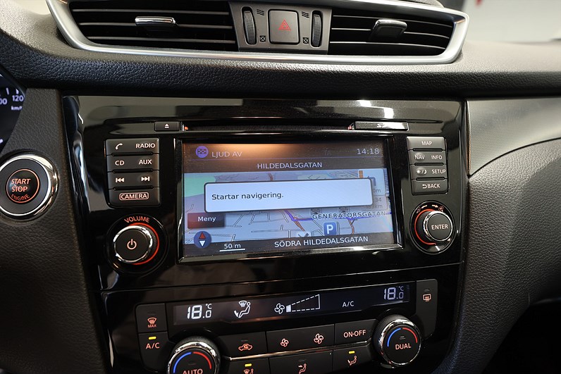 Nissan Qashqai 1.2 DIG-T 360-kamera Navi Drag PDC