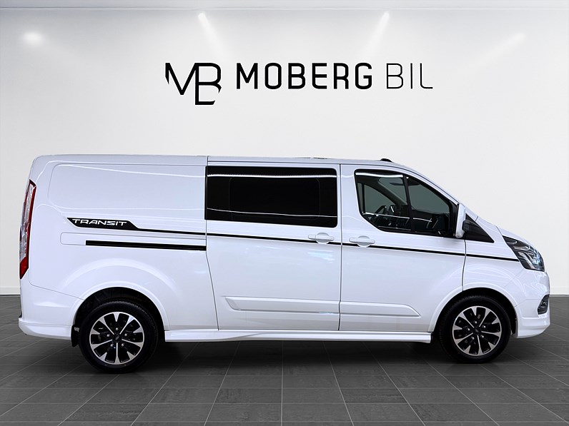 Ford Transit Custom 290 2.0 185hk Crewvan L2 Drag B-Kamera