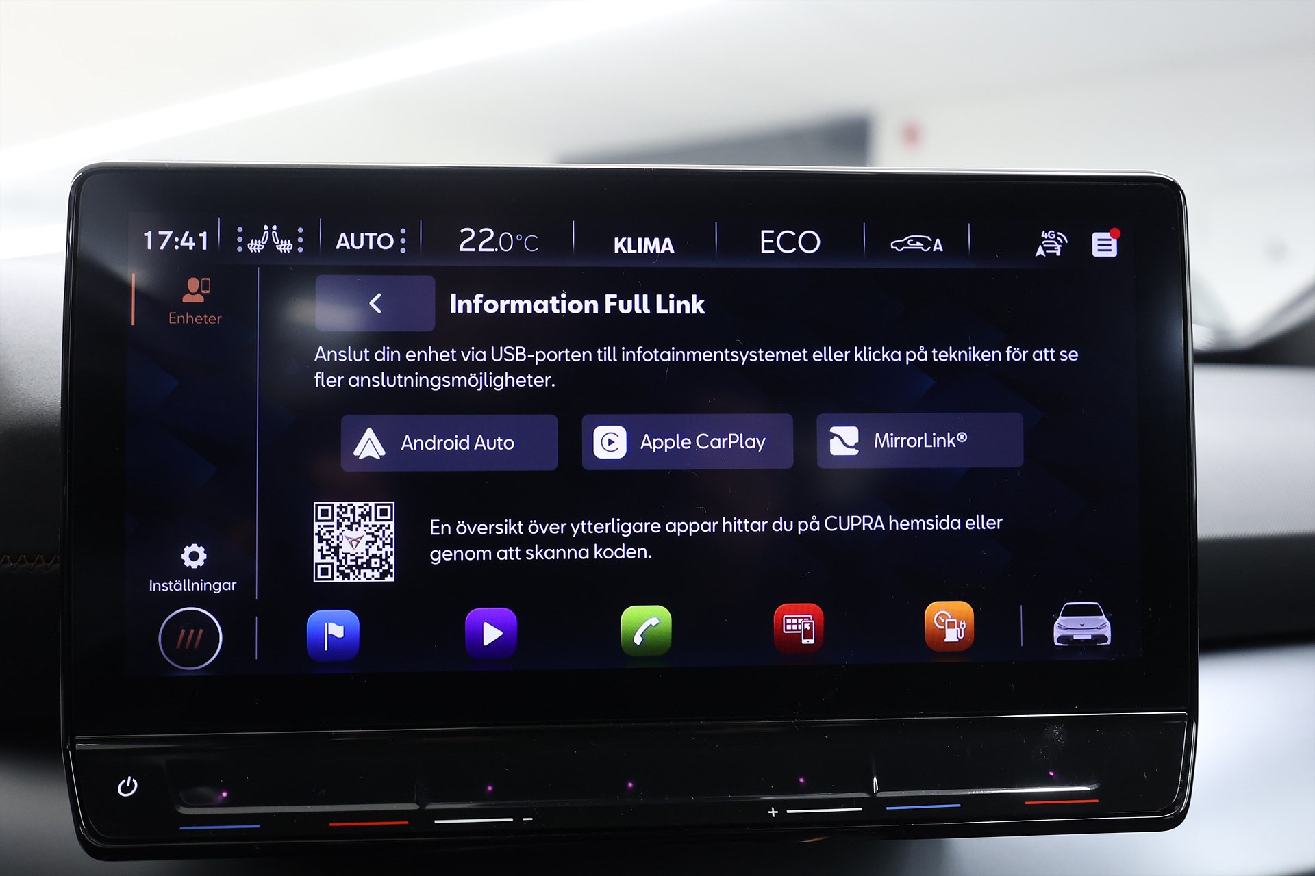 Cupra Born 204hk *Hjulkampanj!* Värmare B-kamera Navi Farth