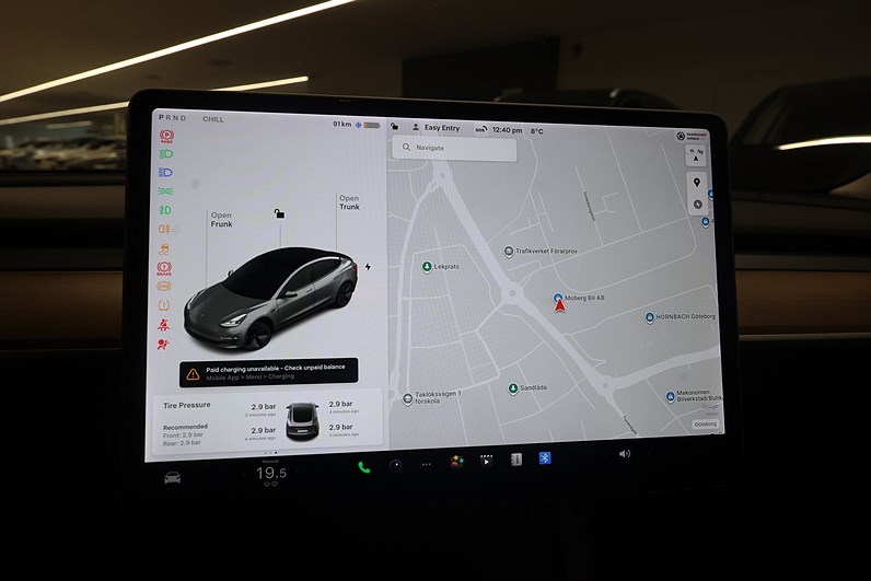 Tesla Model 3 Long Range AWD 440hk AP Pano Läder