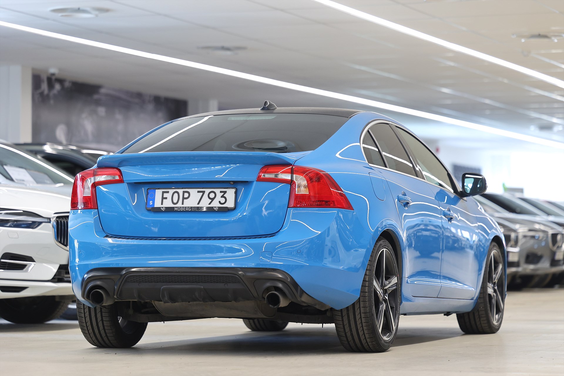Volvo S60 T6 306hk R-Design Polestar H/K Läder Navi B-Kamera