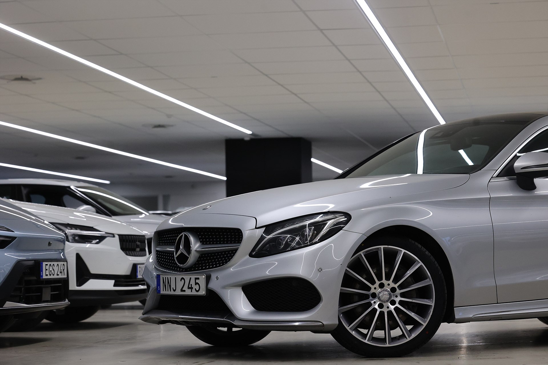 Mercedes-Benz C 300 Coupé 211hk *Hjulkampanj!* AMG Pano Bur