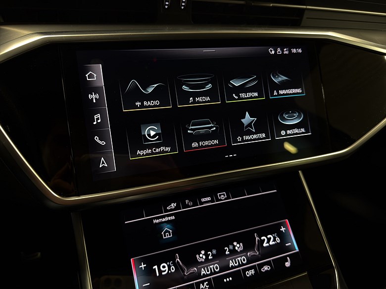 Audi A6 Avant TFSI e quattro 367hk B&O Matrix, S-line, B-Optik 2023, silver – bild 17 av 24, begagnad hos Niber i Järfälla