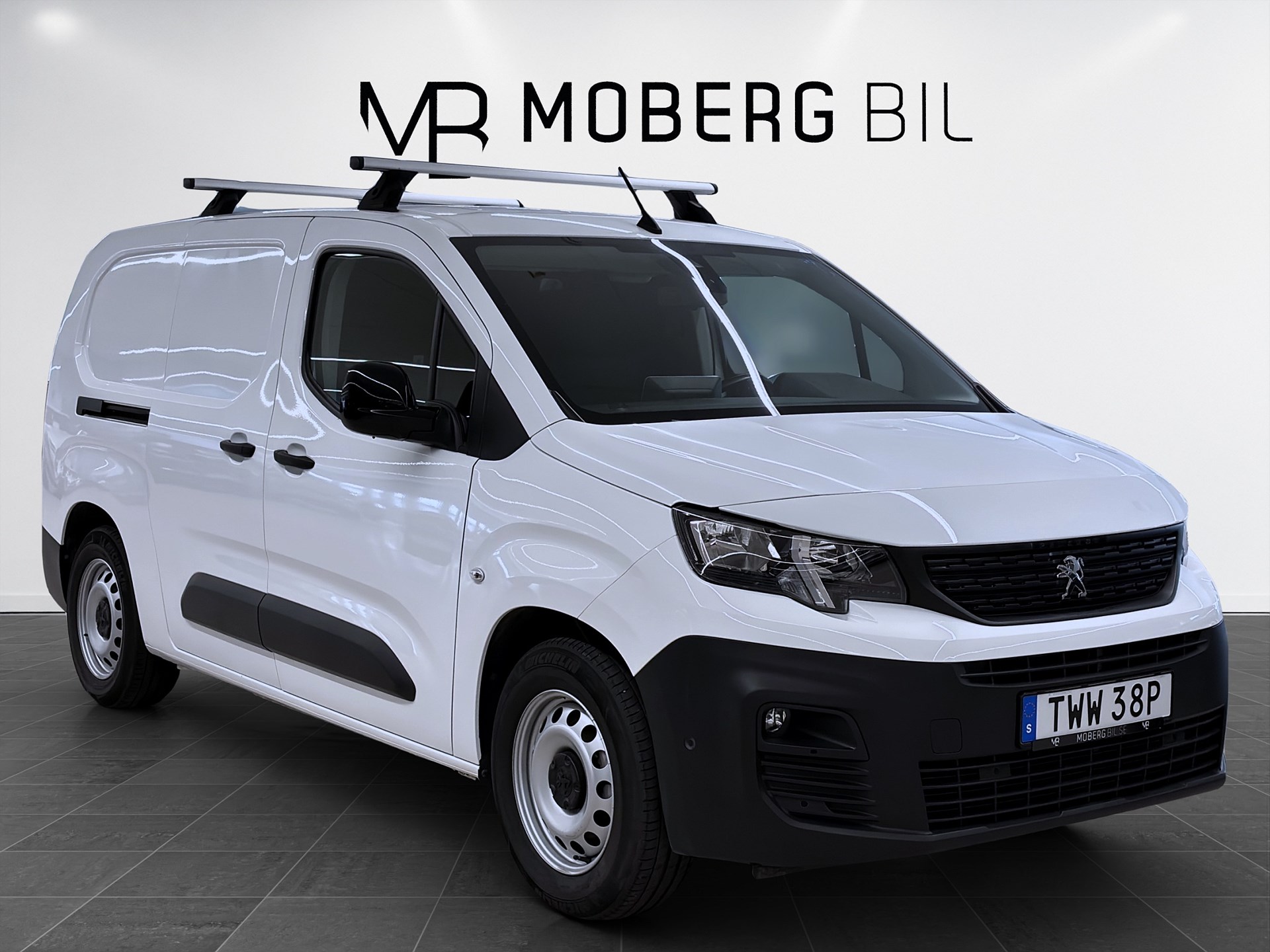 Peugeot e-Partner L2 136hk Helg på Moberg! V-Inrett Drag Värmare