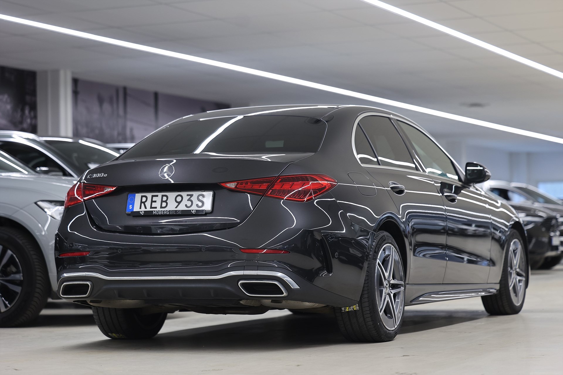 Mercedes-Benz C 300 e 313hk AMG 360 Pano Värmare Navi