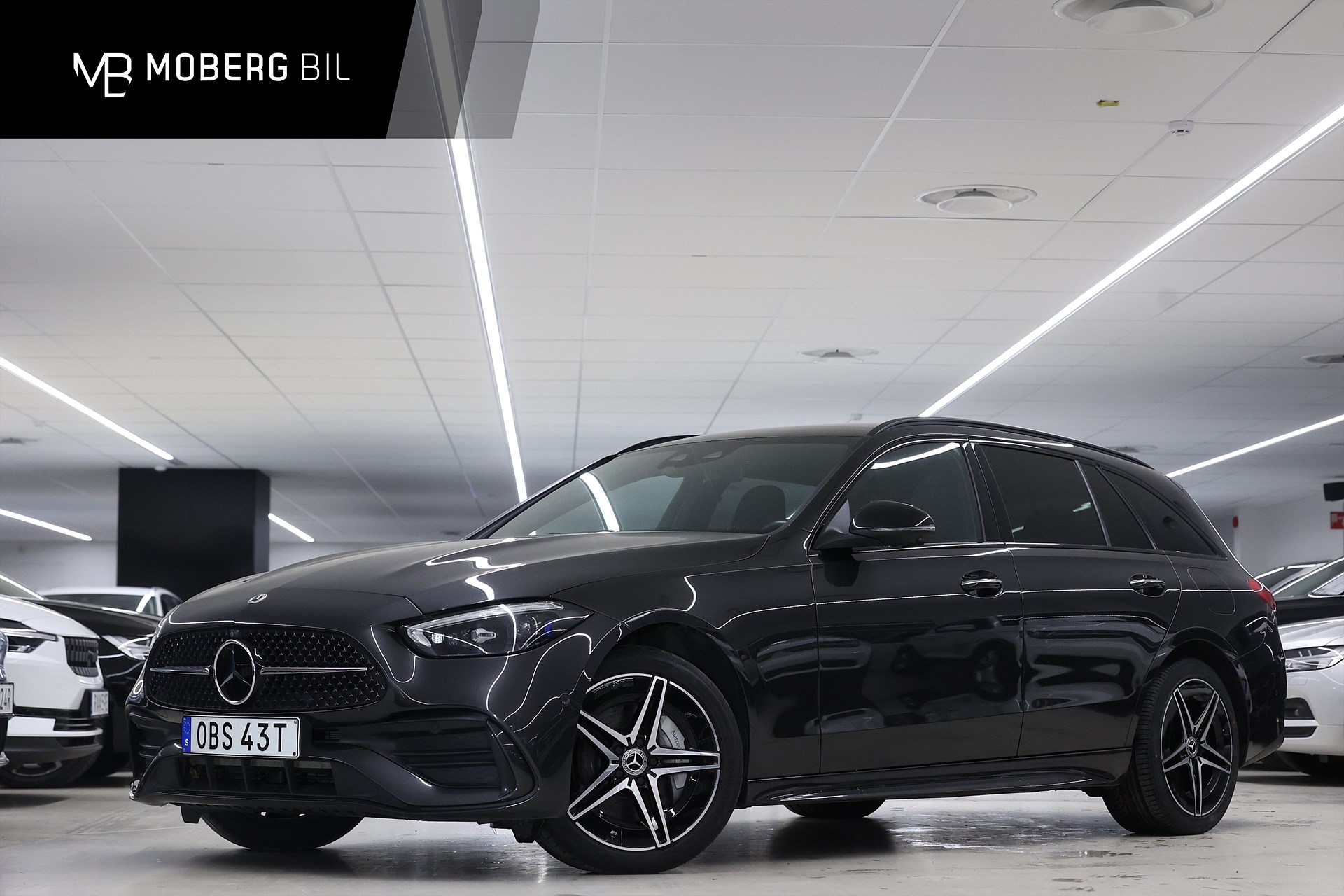 Mercedes-Benz C 300 T e 313hk *Hjulkampanj!* AMG Bur Pano HUD