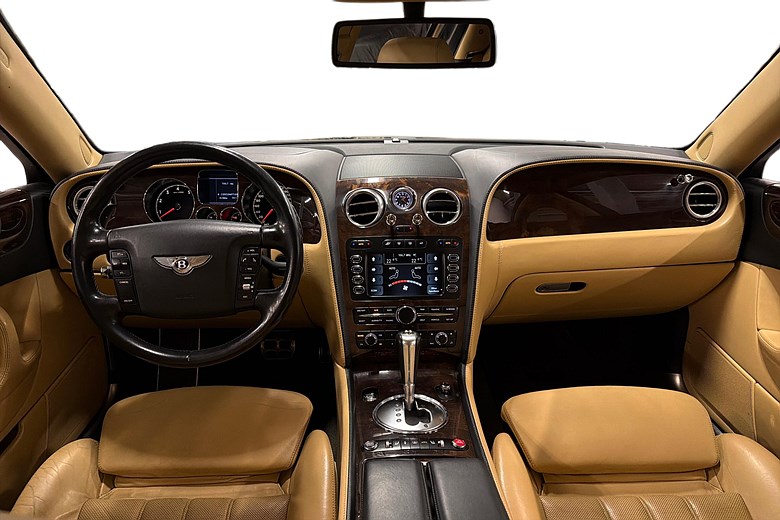 Flying Spur L 6.0 W12 AWD, 560hk, 2006, Unik 2006, svart – bild 12 av 26, begagnad hos Niber i Järfälla