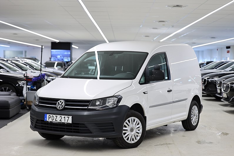 Volkswagen Caddy 2.0 TDI DSG Vst-inrett Värmare med fjärr Bluetooth MOMS