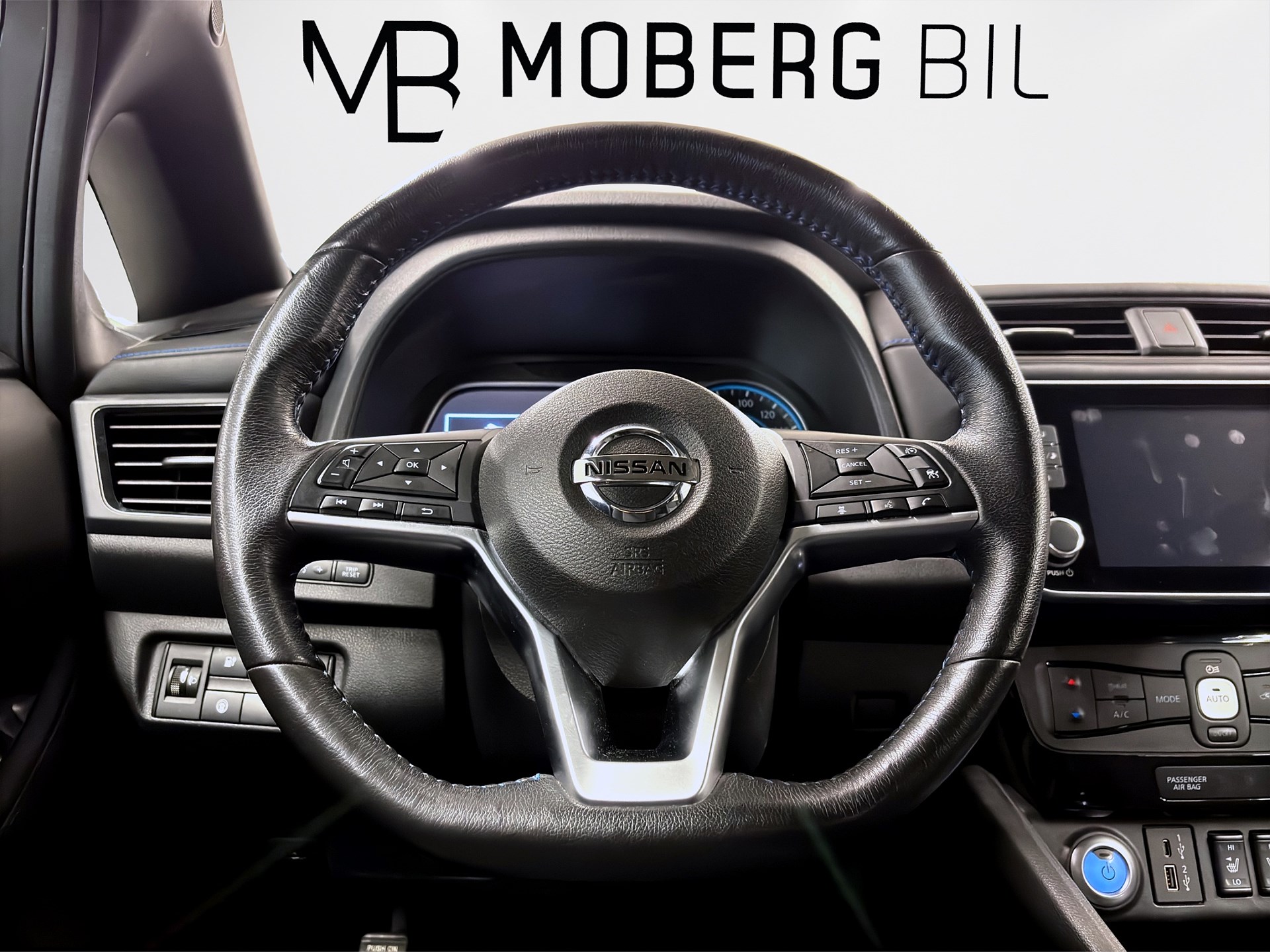 Nissan Leaf e+ 217hk 2021 Navi Keyless 360 P-Värmare