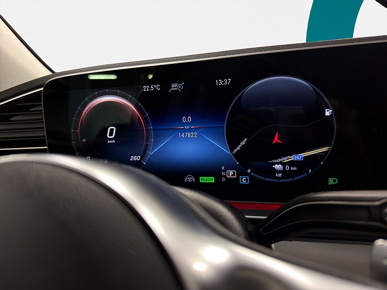 Mercedes GLE 350e 4MATIC AMG Line Night 360° Drag 2022, svart – bild 18 av 24, begagnad hos Niber i Järfälla