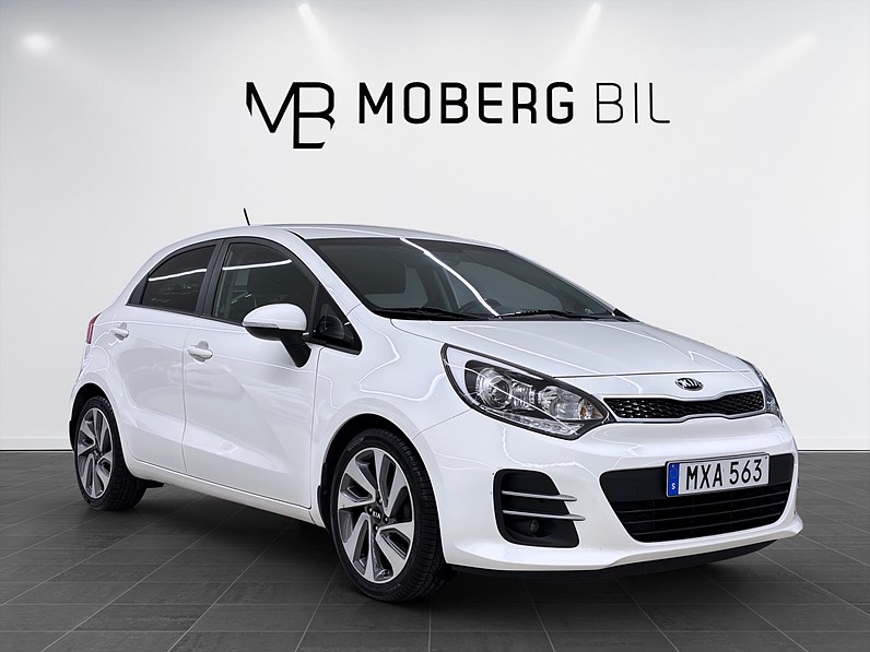 Kia Rio 5-dörrar 1.2 CVVT Manuell 84hk Navi B-Kamera PDC