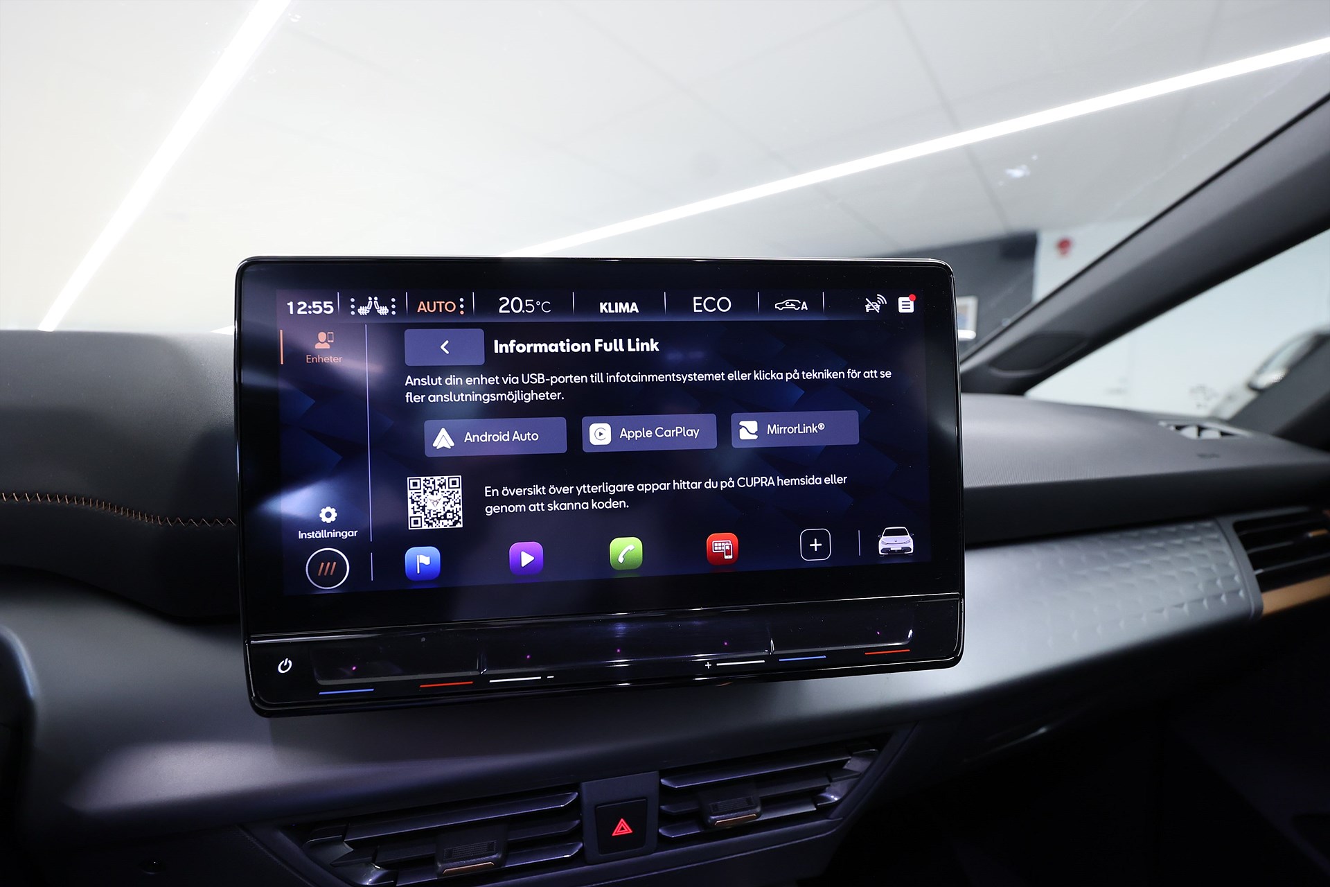 Cupra Born 58 204hk 578km räckvidd Värmare Carplay PDC MOMS