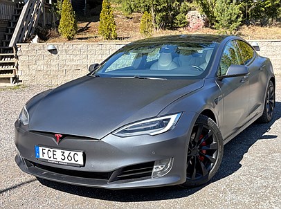 Tesla Model S P100D Ludicrous, 761hk, 2019