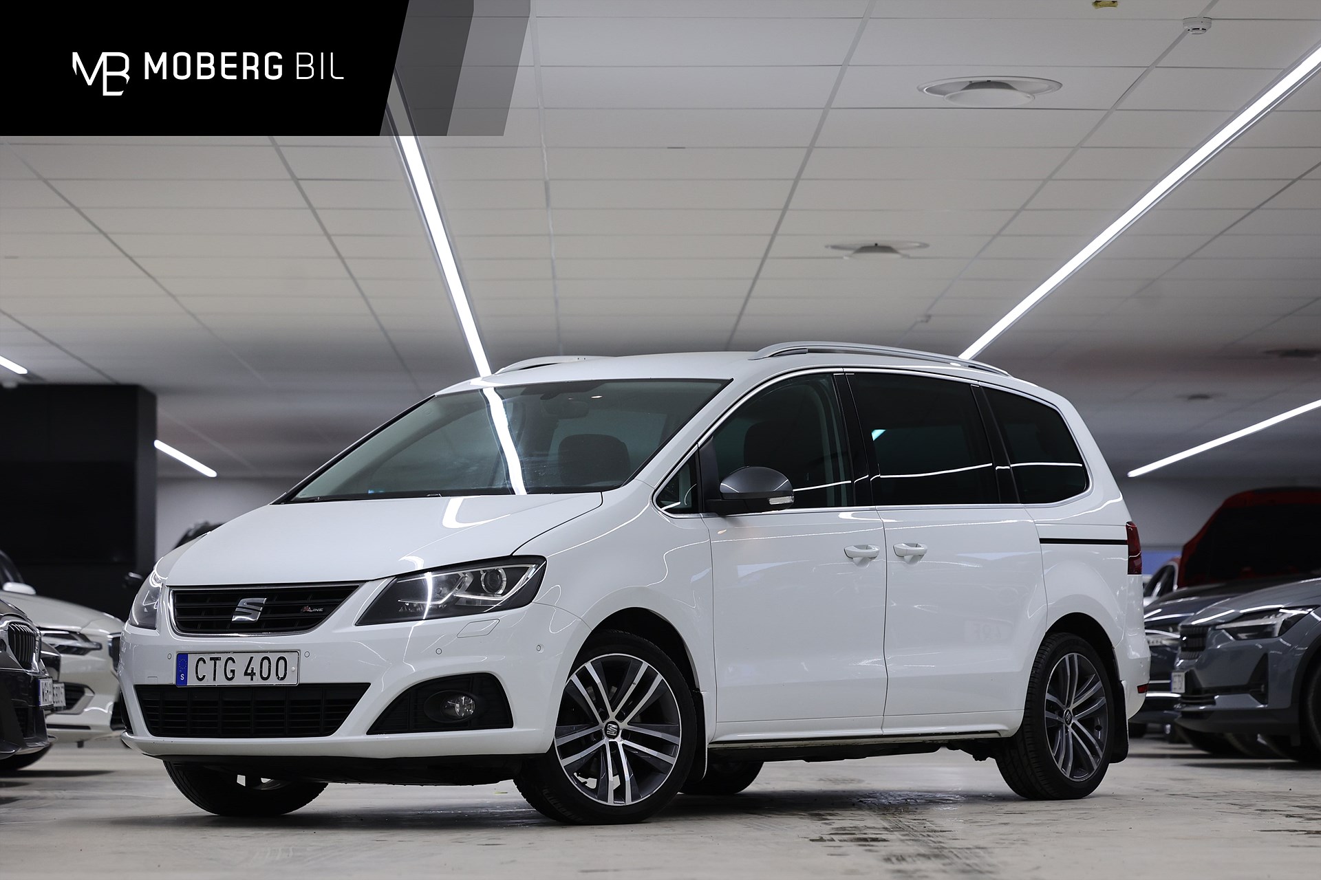 SEAT Alhambra 2.0 TDI 4Drive 184hk FR-Line Navi Drag Värmare