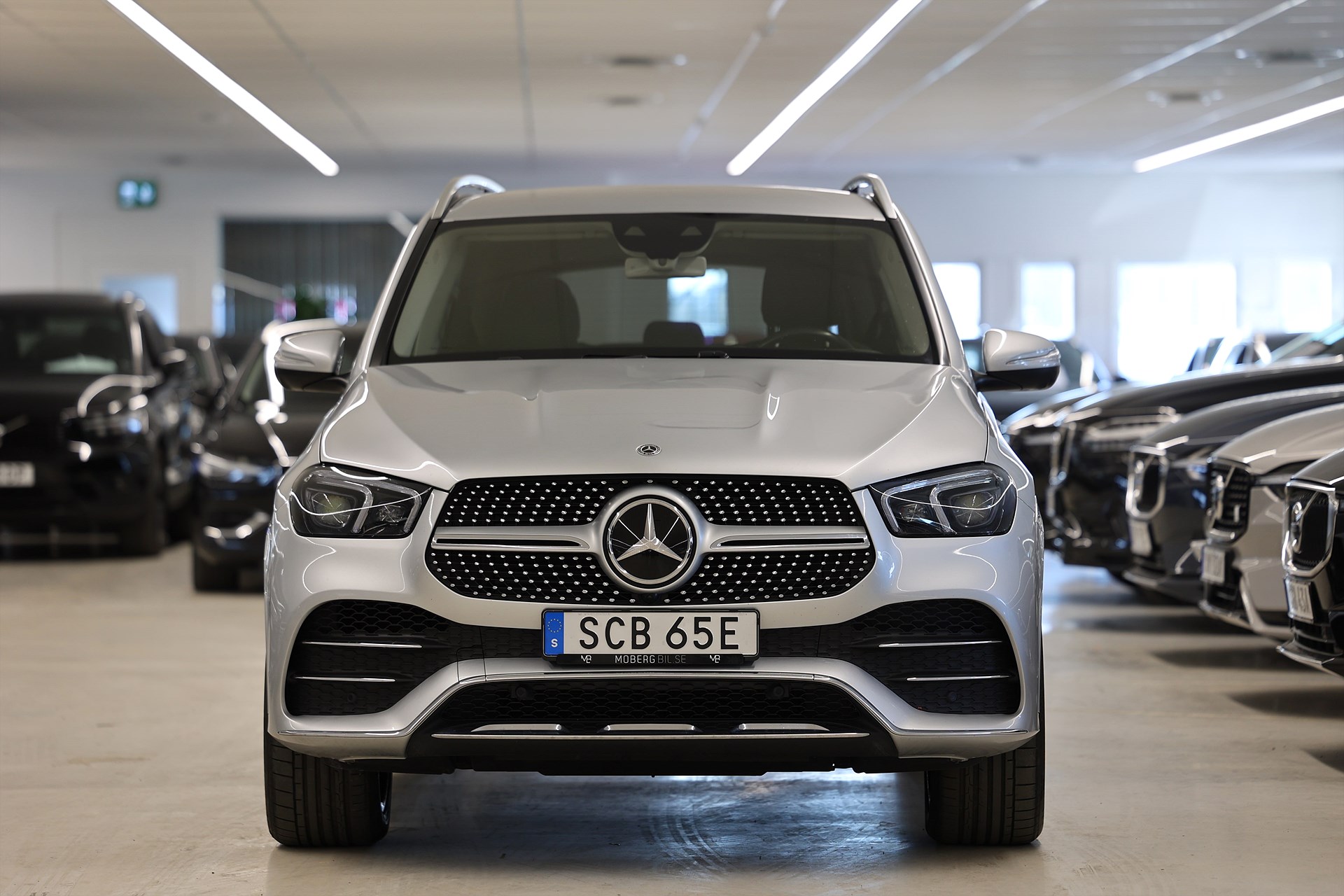Mercedes-Benz GLE 400 D 4M AMG Line 360-kam Burmester HUD Luft.fjädr
