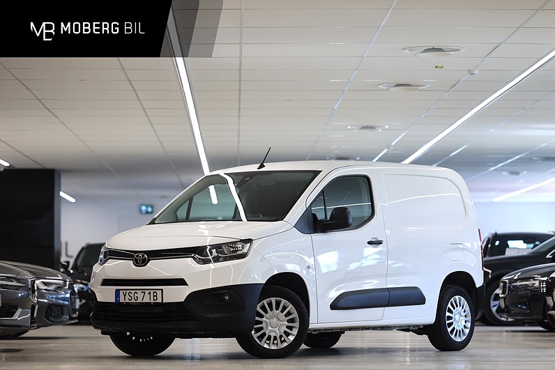 Toyota ProAce City 1.2 Turbo 130hk 3-Sits CarPlay PDC B-Kamera