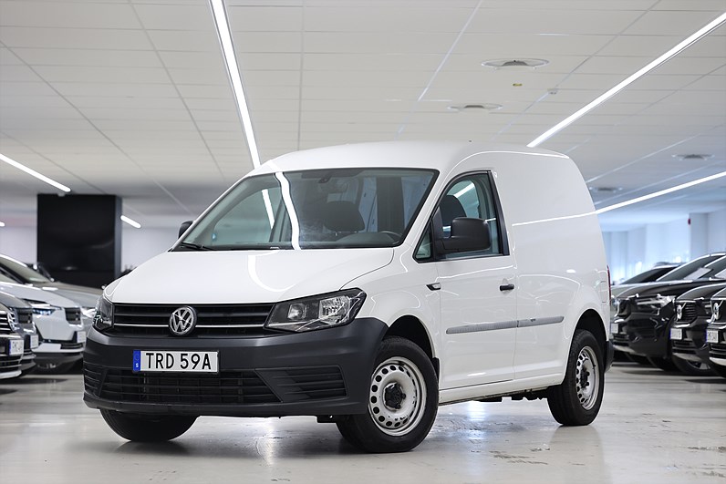 Volkswagen Caddy 2.0 TDI Värmare Carplay Drag LEASBAR