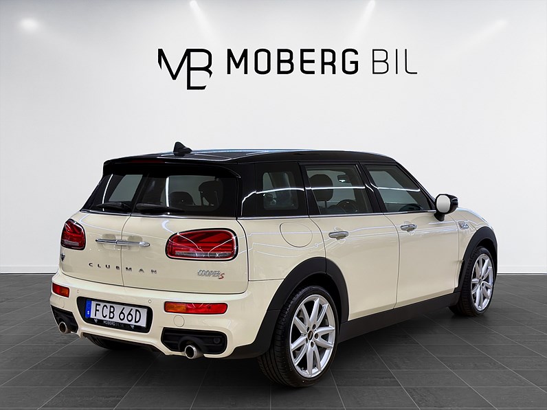 MINI Cooper S Clubman 192hk JCW Edition Läder PDC