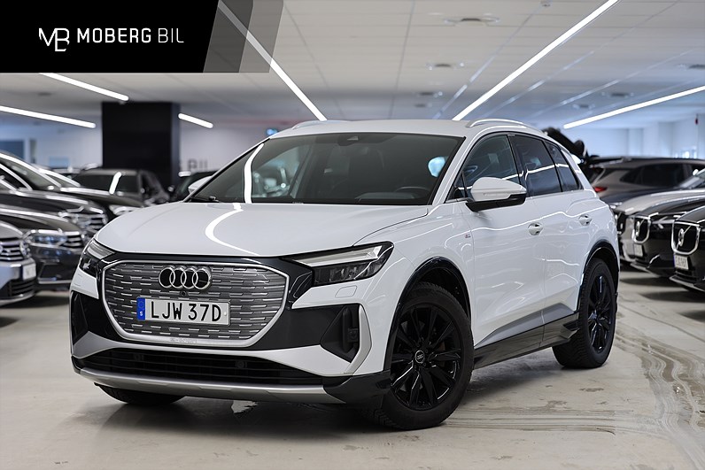 Audi Q4 40 e-tron S Line B-kamera Drag Adapth Farth Cockpit 82kWh