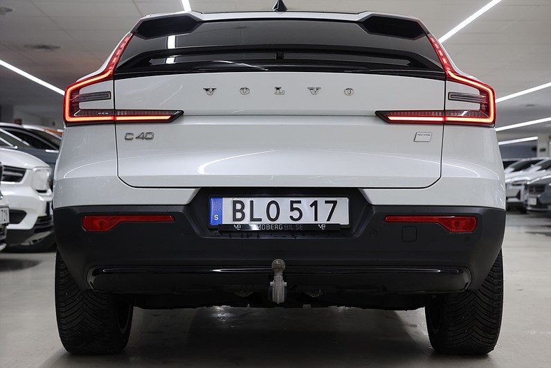 Volvo C40 Recharge Single Motor *Hjulkampanj!* Core Pano Drag