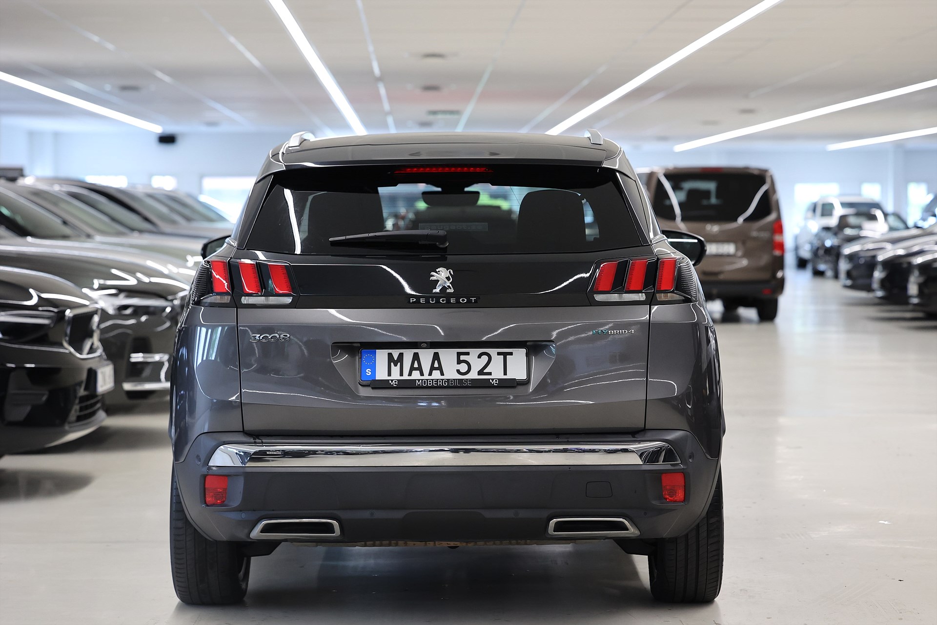 Peugeot 3008 GT Hybrid4 300hk AWD B-kamera Keyless PDC